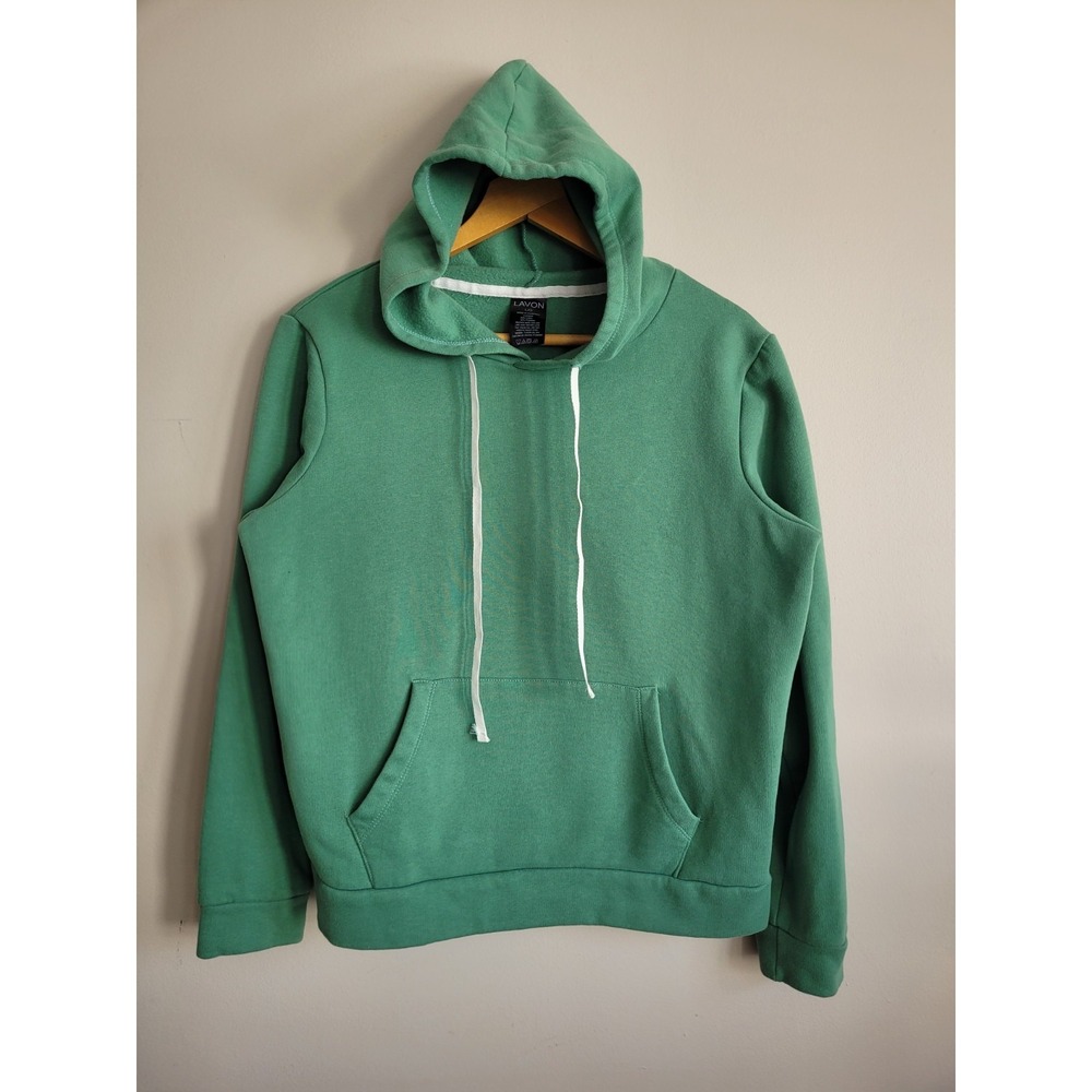 Lavone Comfy‎ Light Green Hoodie Size Large